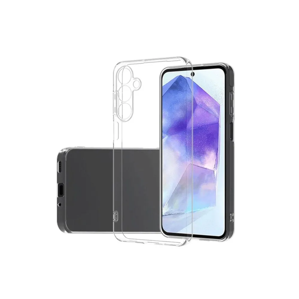 Newface Samsung Galaxy A16 5G Kılıf Lüx Şeffaf Silikon