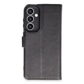 Newface Samsung Galaxy S23 Fe Kılıf Trend S Plus Kapaklı Kılıf - Siyah