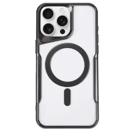 Newface Iphone 14 Pro Kılıf Boyi Magsafe Silikon Kapak - Siyah