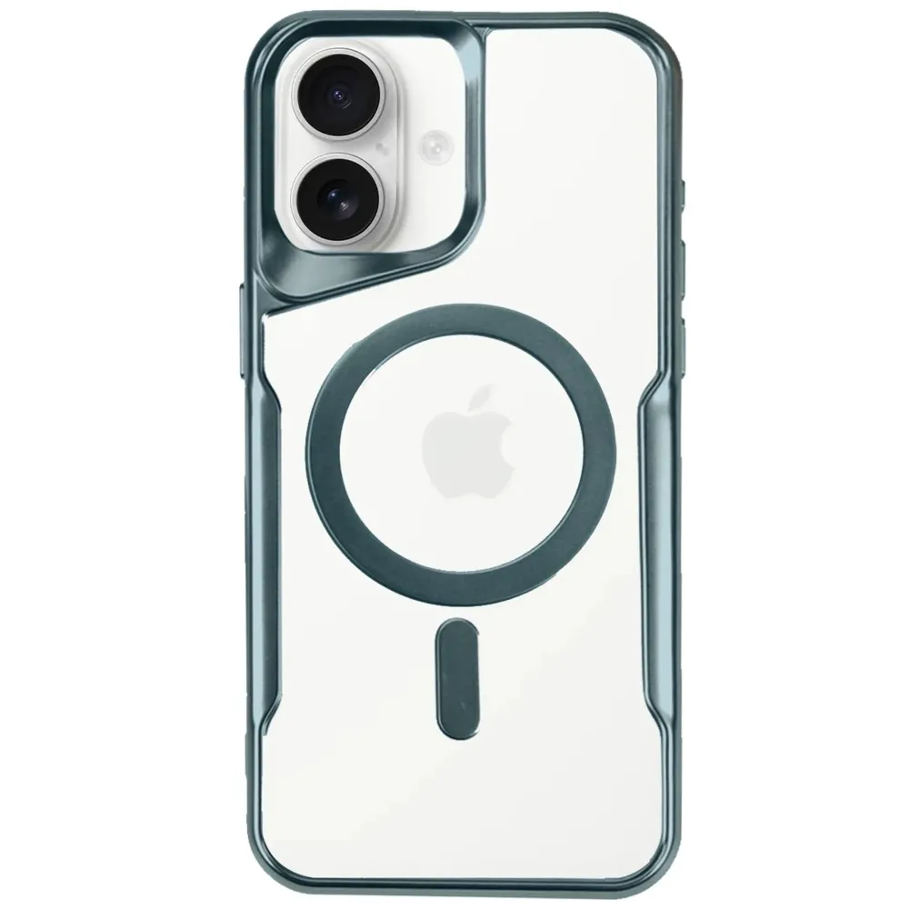 Newface Iphone 16 Kılıf Boyi Magsafe Silikon Kapak - Turkuaz