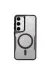 Newface Samsung Galaxy S24 Kılıf Boyi Magsafe Silikon Kapak - Siyah
