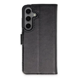 Newface Samsung Galaxy S24 Kılıf Trend S Plus Kapaklı Kılıf - Siyah