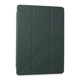 Newface Samsung Galaxy T870 Tab S7 11 Kılıf Kalemlikli Mars Tablet Kılıfı - Koyu Yeşil