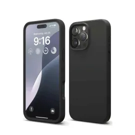 Newface Iphone 16 Pro Max Kılıf First Silikon - Siyah