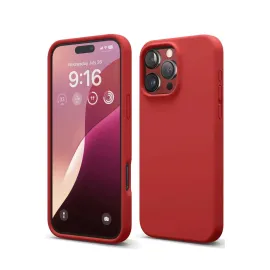 Newface Iphone 16 Pro Max Kılıf First Silikon - Kırmızı