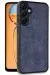 Newface Samsung Galaxy S24 FE Kılıf Aras Deri Kapak - Lacivert