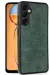 Newface Samsung Galaxy S24 Fe Kılıf Aras Deri Kapak - Koyu Yeşil