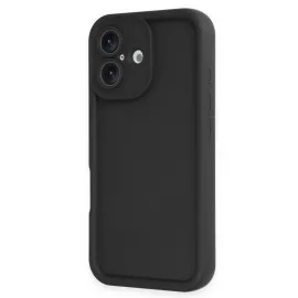 Newface Iphone 16 Kılıf Viera Silikon - Siyah