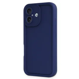 Newface Iphone 16 Kılıf Viera Silikon - Lacivert
