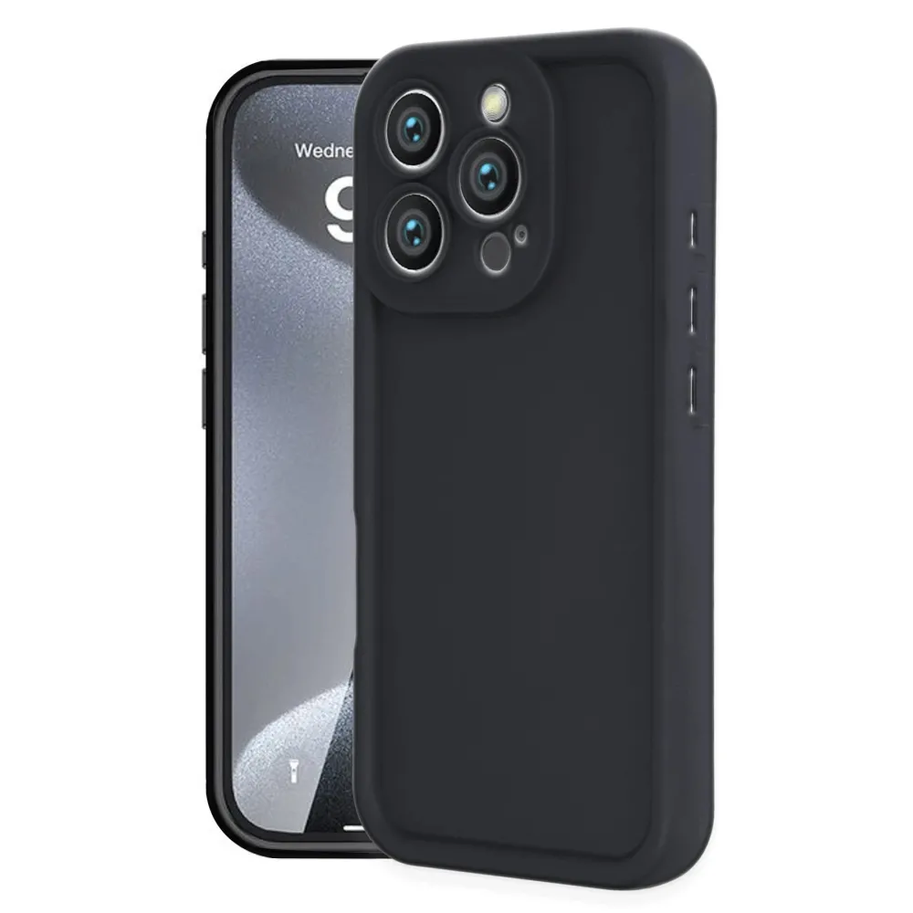 Newface Iphone 16 Pro Max Kılıf Viera Silikon - Siyah