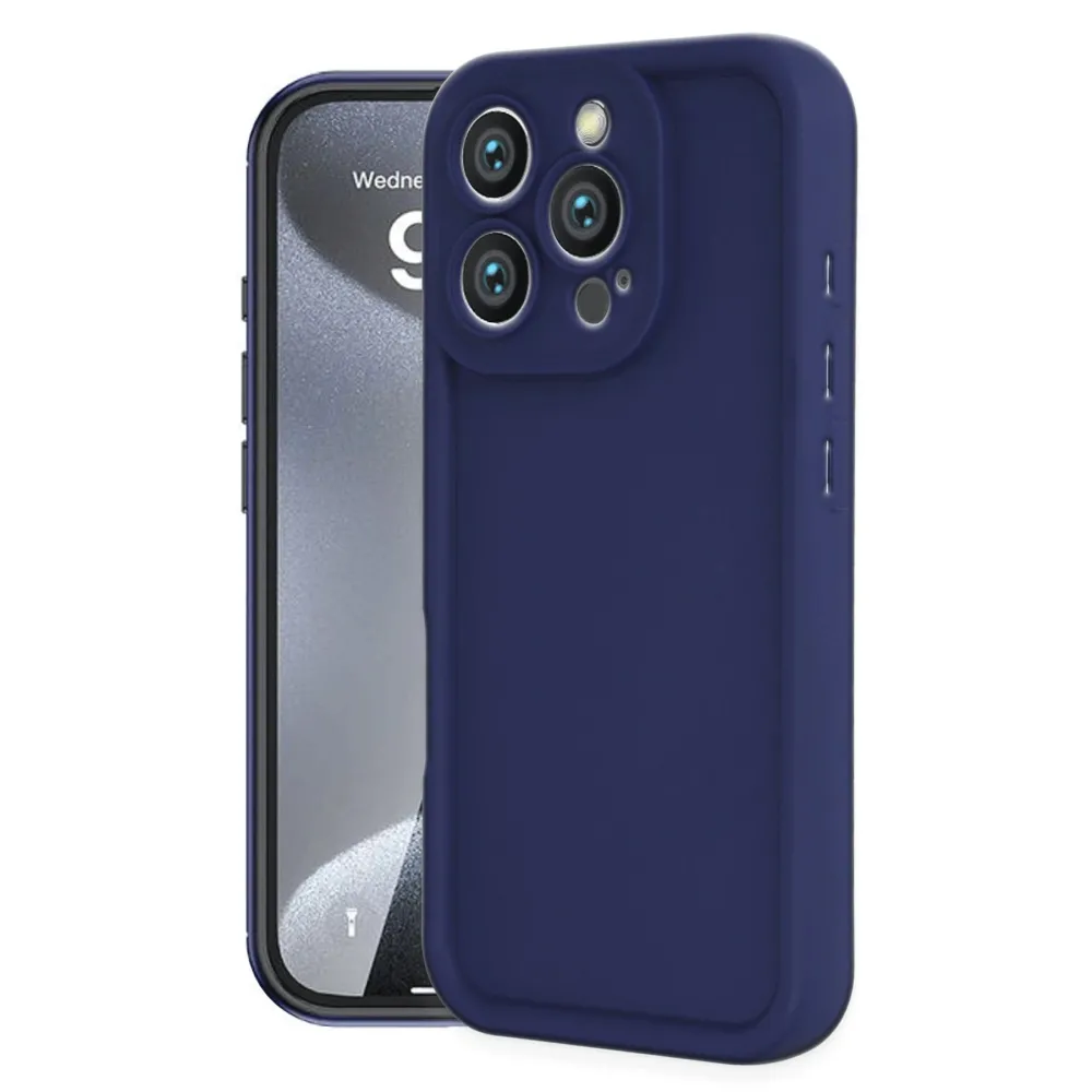 Newface Iphone 16 Pro Max Kılıf Viera Silikon - Lacivert