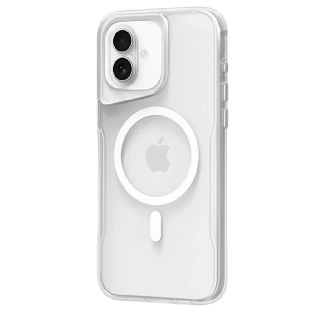 Newface Iphone 16 Plus Kılıf Pc Poso Magsafe Kapak - Şeffaf