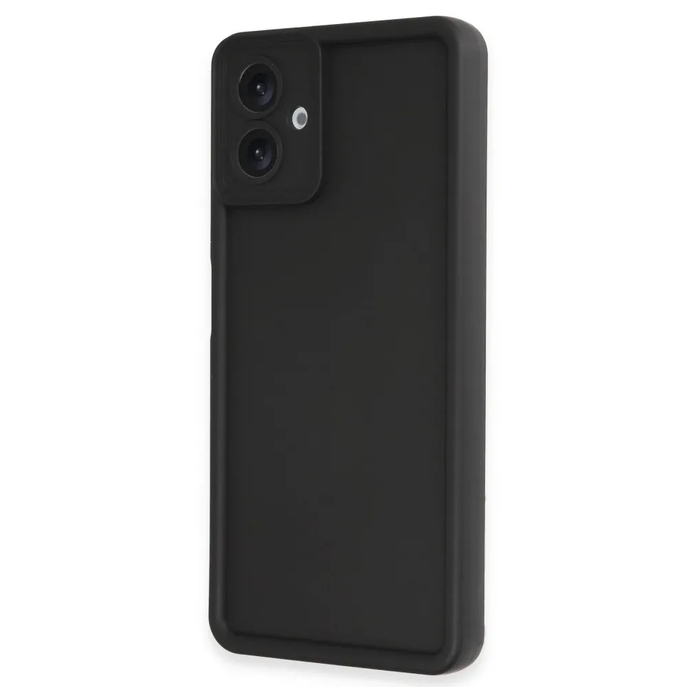 Newface Samsung Galaxy A06 Kılıf Viera Silikon - Siyah