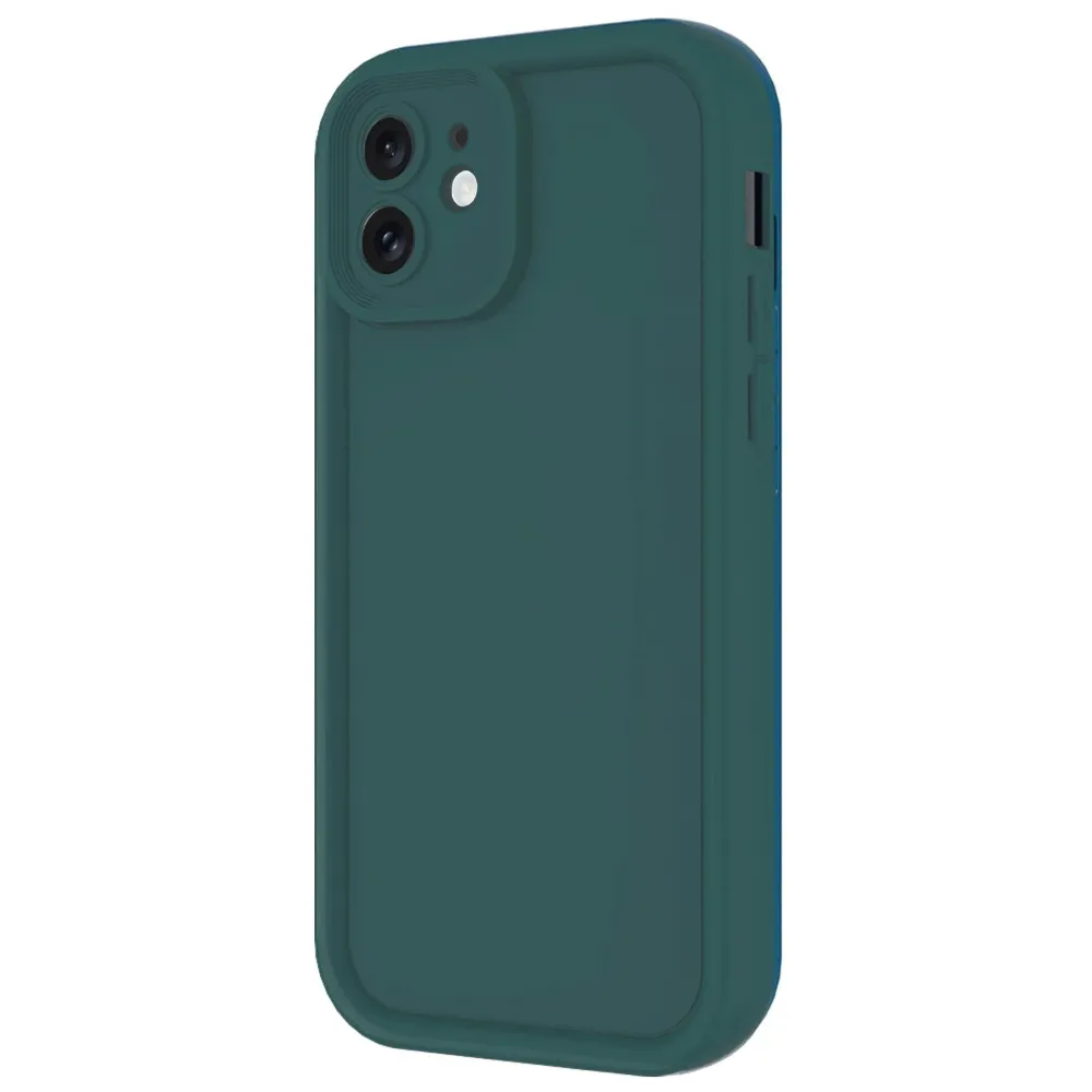 Newface Iphone 11 Kılıf Viera Silikon - Koyu Yeşil