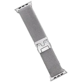 Newface Apple Watch 42Mm Forest Kumaş Kordon - Titan Gri