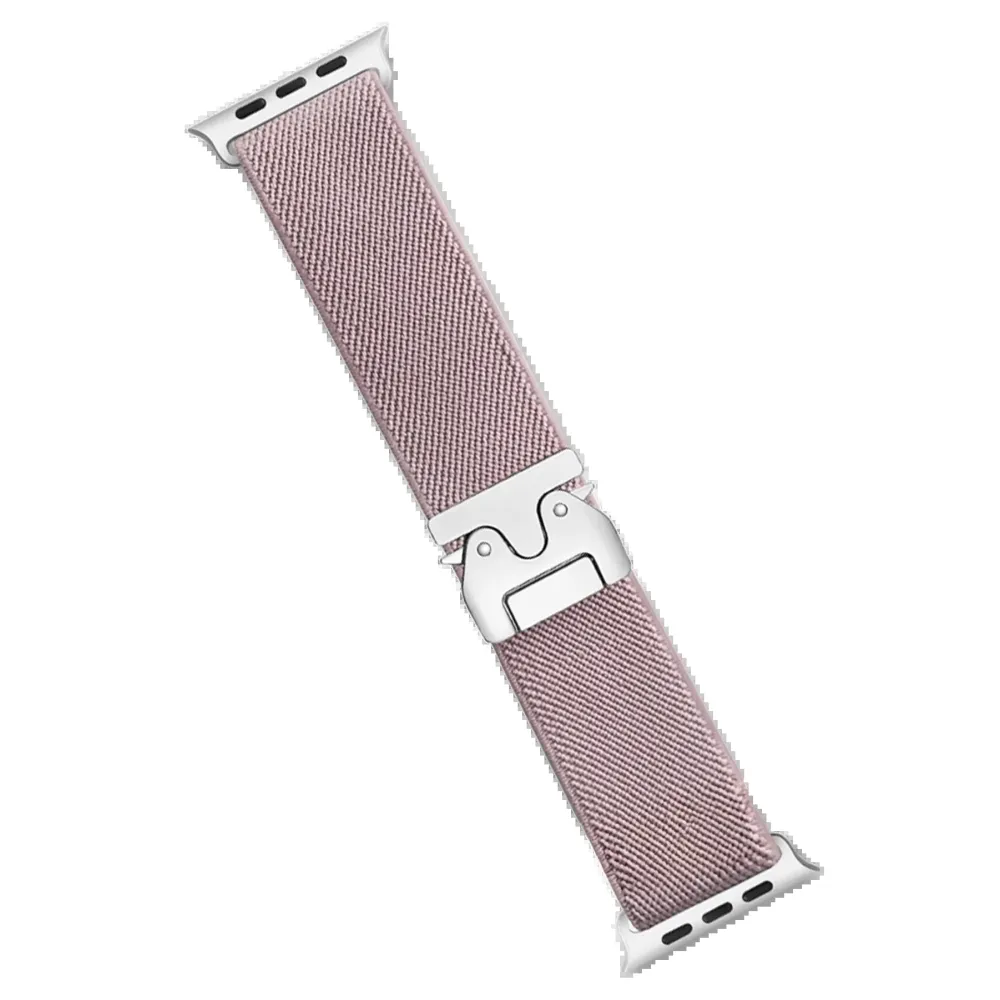 Newface Apple Watch 42Mm Forest Kumaş Kordon - Lila