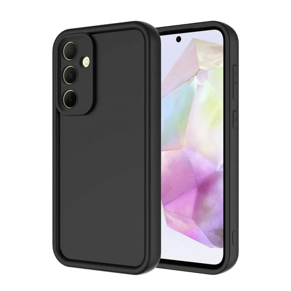 Newface Samsung Galaxy A16 5G Kılıf Viera Silikon - Siyah