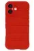 Newface Iphone 16 Kılıf Optimum Silikon - Kırmızı