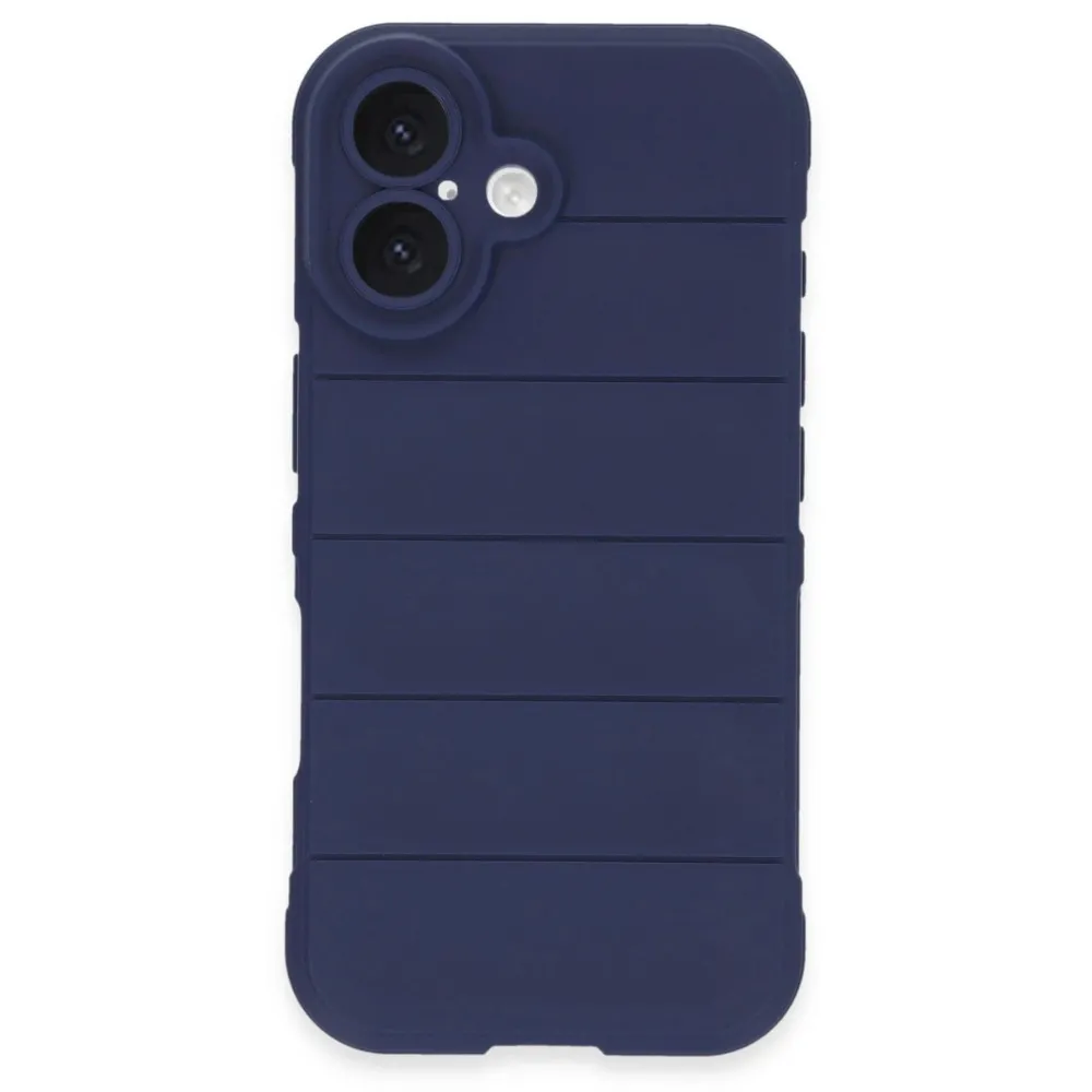 Newface Iphone 16 Kılıf Optimum Silikon - Lacivert