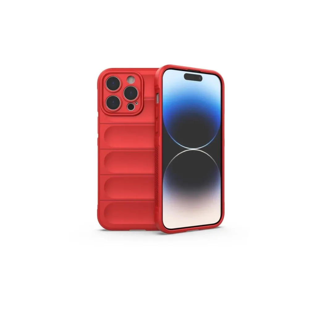 Newface Iphone 16 Pro Kılıf Optimum Silikon - Kırmızı