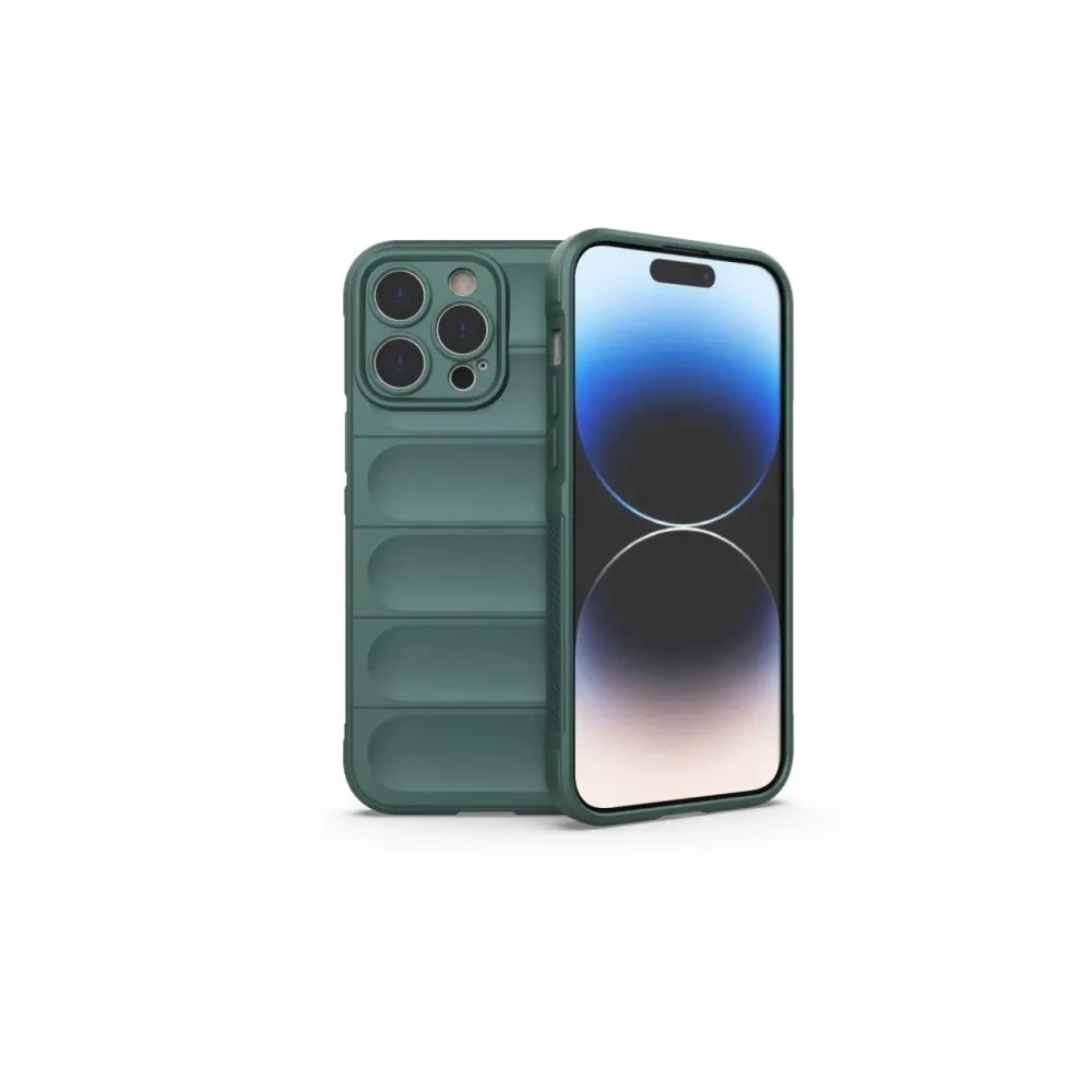 Newface Iphone 16 Pro Kılıf Optimum Silikon - Koyu Yeşil
