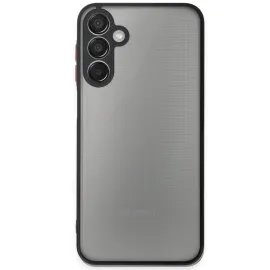 Newface Samsung Galaxy A16 5G Kılıf Montreal Silikon Kapak - Siyah