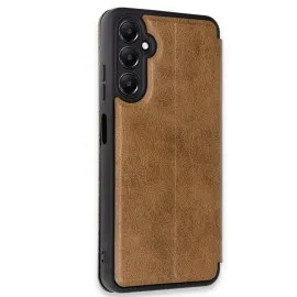 Newface Samsung Galaxy A16 5G Kılıf Flip Cover - Taba