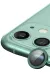 Newface iPhone 12 Raze Metal Kamera Lens - Yeşil