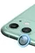 Newface Iphone 12 Mini Raze Metal Kamera Lens - Mavi