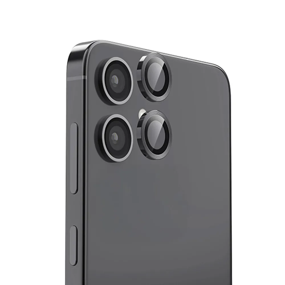 Newface Samsung Galaxy A06 Raze Metal Kamera Lens - Siyah