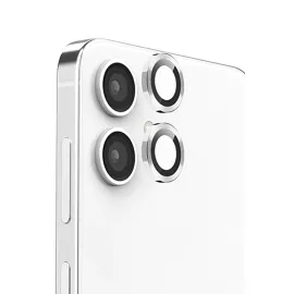 Newface Samsung Galaxy A06 Raze Metal Kamera Lens - Gümüş