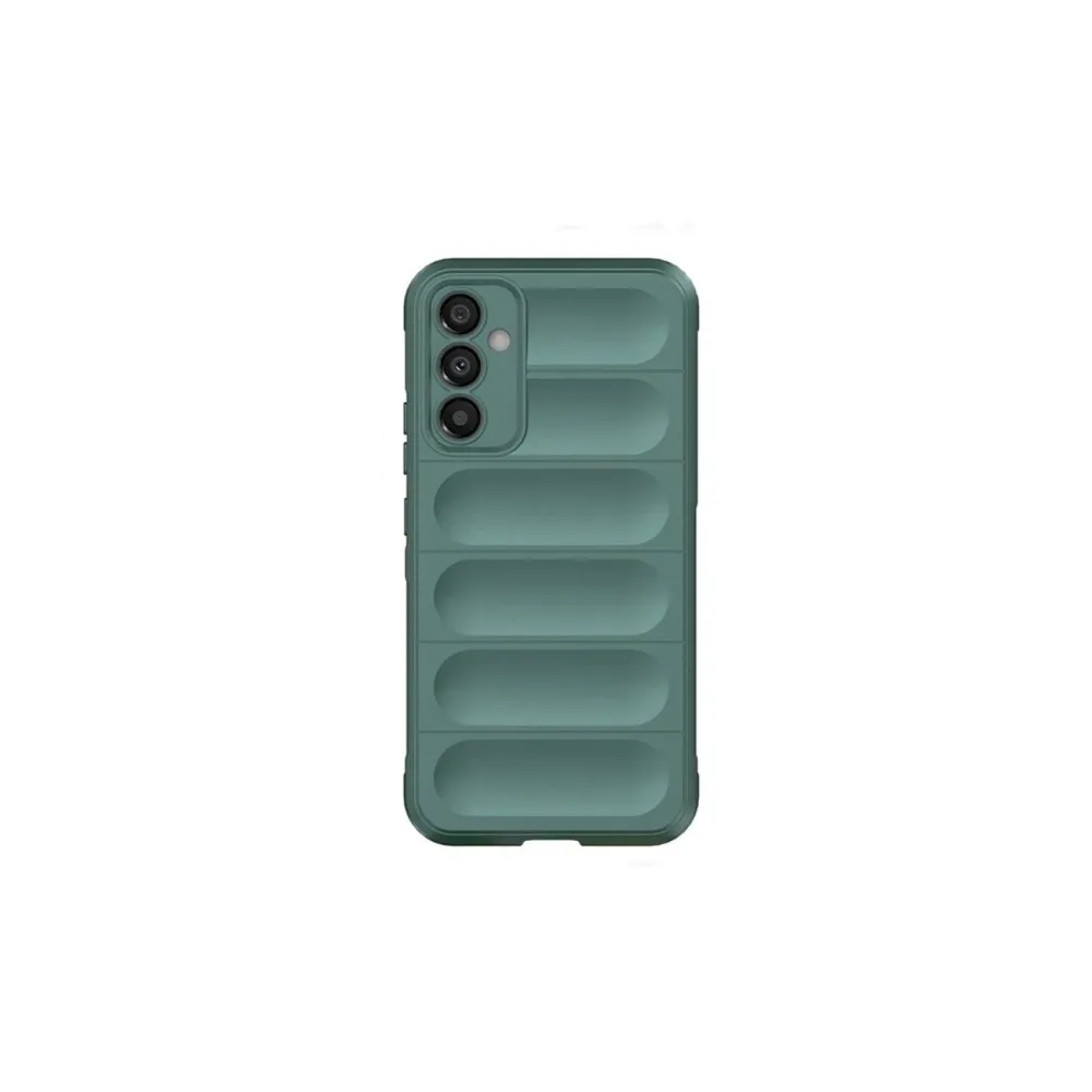 Newface Samsung Galaxy A16 5G Kılıf Optimum Silikon - Koyu Yeşil