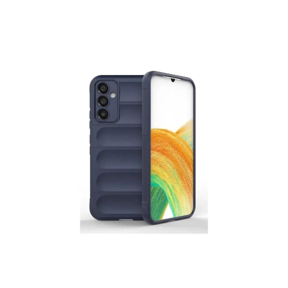Newface Samsung Galaxy A16 5G Kılıf Optimum Silikon - Lacivert