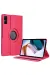 Newface Xiaomi Redmi Pad SE 4G Kılıf 360 Tablet Deri Kılıf - Pembe