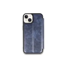 Newface iPhone 15 Kılıf Flip Cover - Lacivert