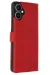 Newface Samsung Galaxy A06 Kılıf Trend S Plus Kapaklı Kılıf - Kırmızı