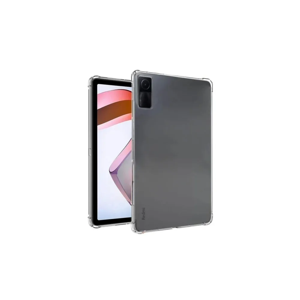 Newface Xiaomi Redmi Pad SE 4G Kılıf Anti Şeffaf Tablet Silikon - Şeffaf