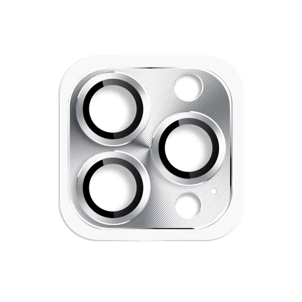 Newface iPhone 16 Pro Max Pers Alüminyum Kamera Lens - Gümüş