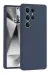 Newface Samsung Galaxy S25 Ultra Kılıf Nano Içi Kadife Silikon - Lacivert