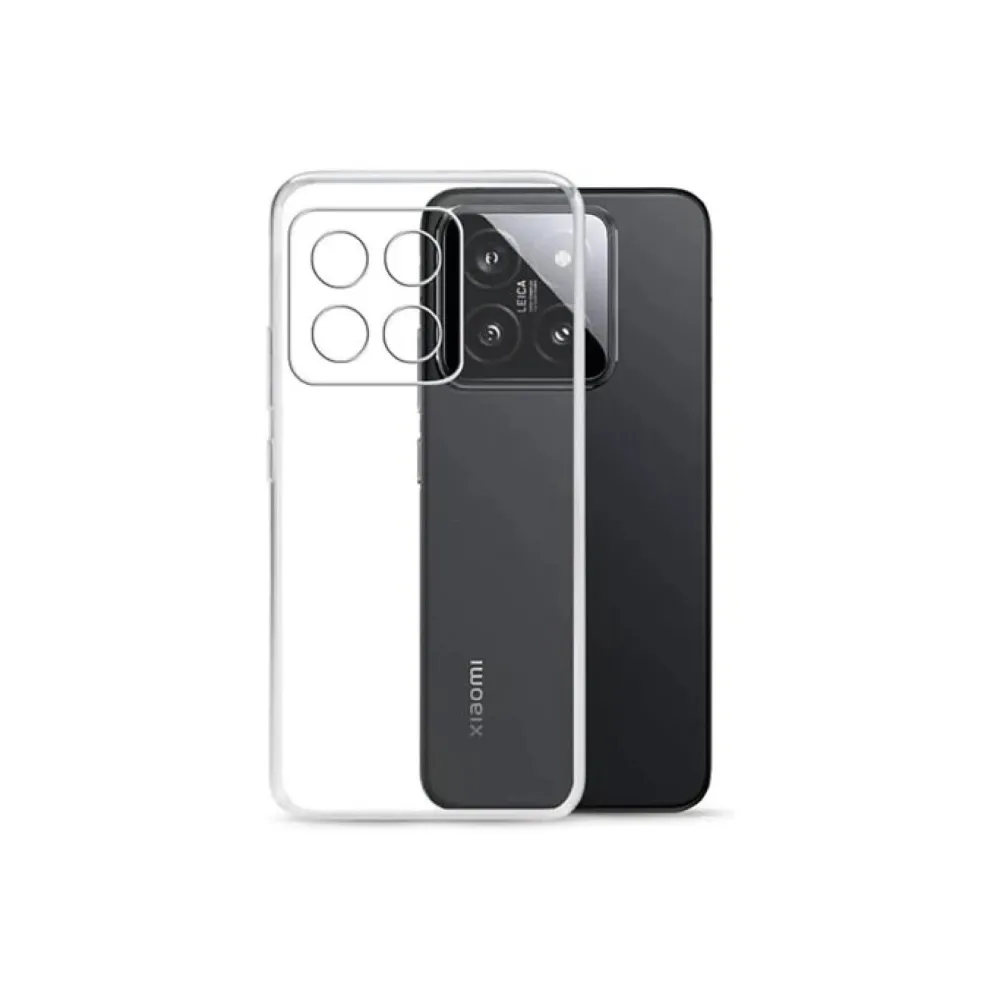 Newface Xiaomi Mi 14T Pro Kılıf Lüx Şeffaf Silikon