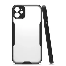 Newface iPhone 11 Kılıf Platin Silikon - Siyah