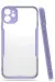 Newface iPhone 11 Kılıf Platin Silikon - Lila