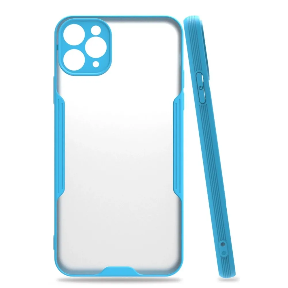 Newface Iphone 11 Pro Kılıf Platin Silikon - Mavi