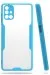 Newface Samsung Galaxy M51 Kılıf Platin Silikon - Mavi