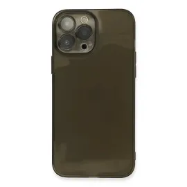 Newface Iphone 13 Pro Max Kılıf Fly Lens Silikon - Siyah