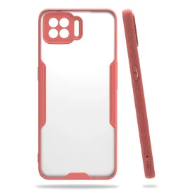 Newface Oppo A73 Kılıf Platin Silikon - Pembe