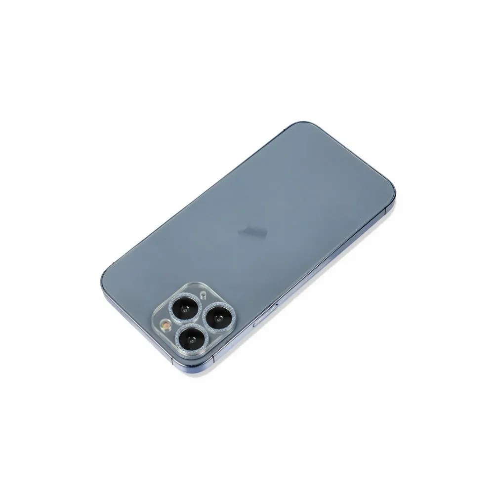 Newface Iphone 11 Pro Max Shine Kamera Lens Koruma Cam - Sierra Blue