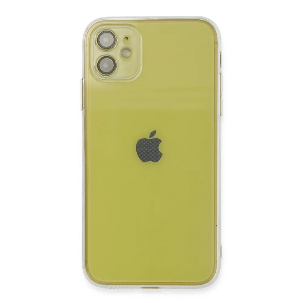 Newface Iphone 12 Kılıf Fly Lens Silikon - Şeffaf