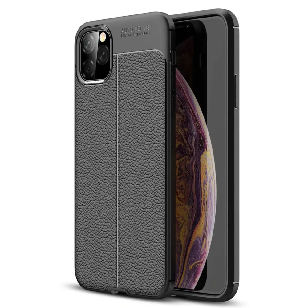 Newface Iphone 11 Pro Max Kılıf Auto Focus Kapak - Siyah