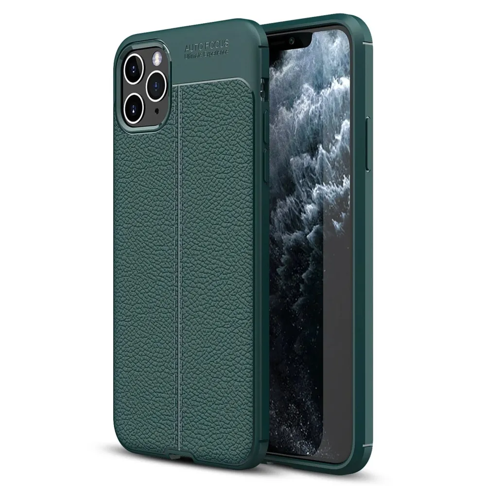 Newface Iphone 11 Pro Max Kılıf Auto Focus Kapak - Yeşil